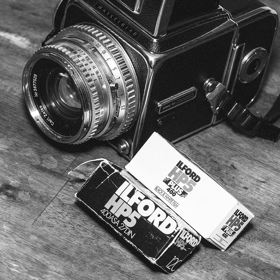 hasselblad, 500cm, lens, antique, shutter, aperture, old, technology, electronics, obsolete