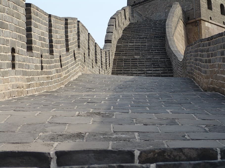 China, Wall, Beijing, china, wall, great wall of china, asia, great wall, places of interest, border, world heritage