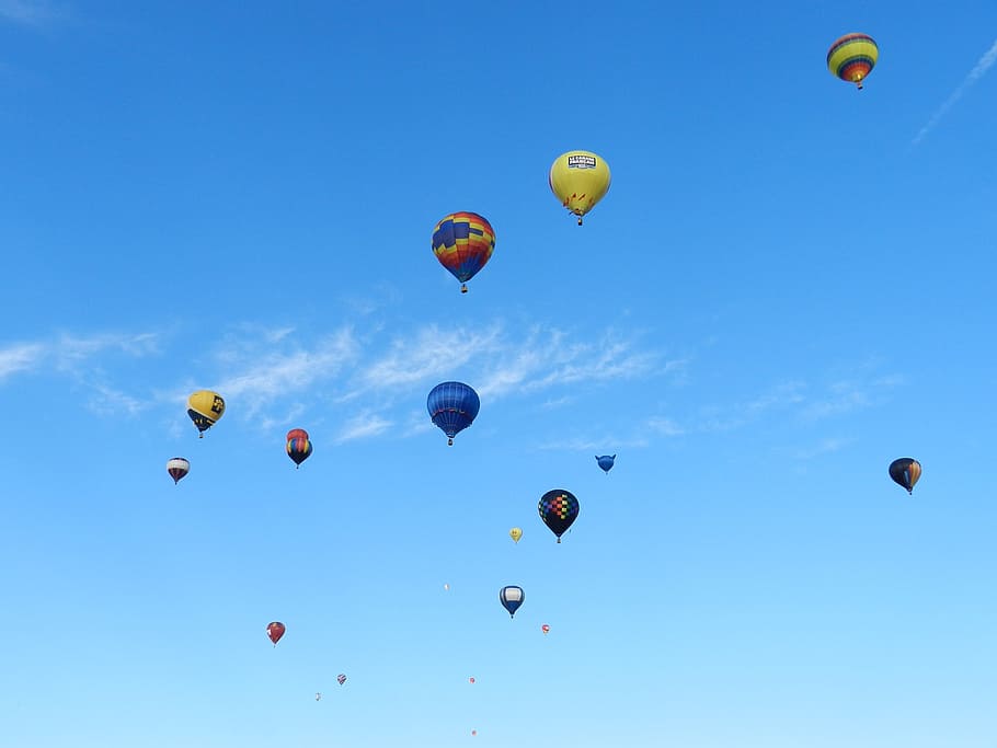 balloon, hot air balloon, colorful, wind, wind direction, air, heat, hot, sky, drive