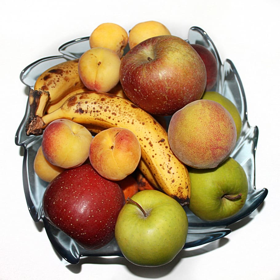 Fruit, Banana, Apple, Apricot, Fresh, healthy, sweet, nutrition, organic, diet