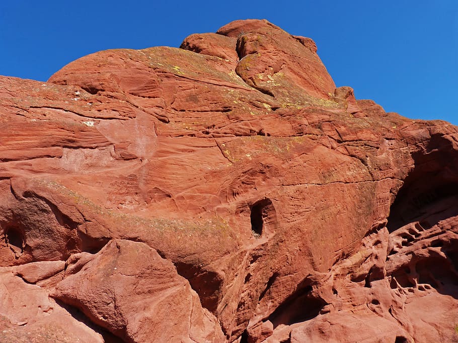 Rock, Sandstone, Mountain, Erosion, red sandstone, priorat, nature, utah, landscape, desert