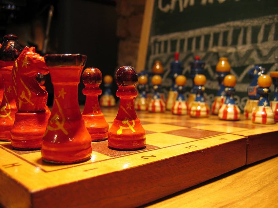 chess, red, macro, play, strategy, board game, game, leisure games, chess board, table