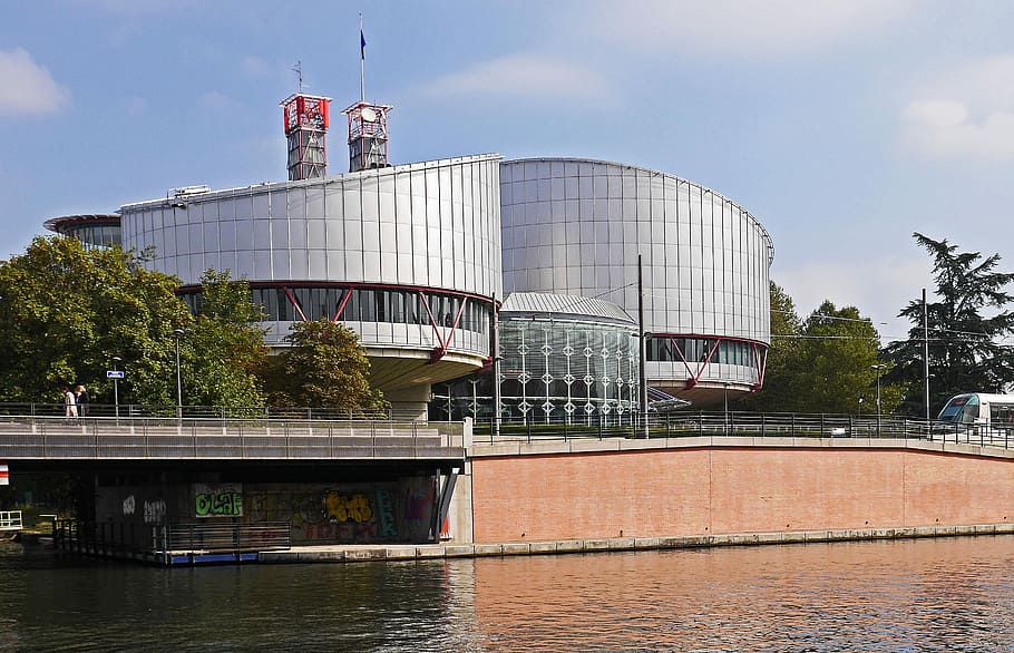 tribunal europeo, justicia, tribunal de justicia europeo, para los derechos humanos, estrasburgo, francia, eur ready, suprema corte, edificio, moderno