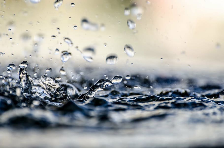 splat of water, water drop, drop, macro, wet, nature, element, rain, water, liquid