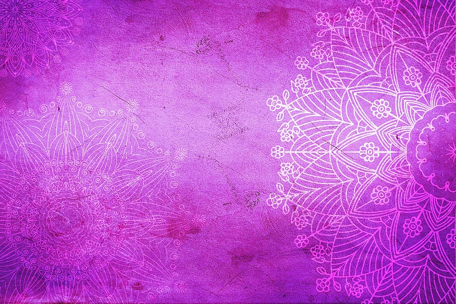 mandala, pink, design, meditation, zen, relaxation, decoration, colorful, flowers, texture