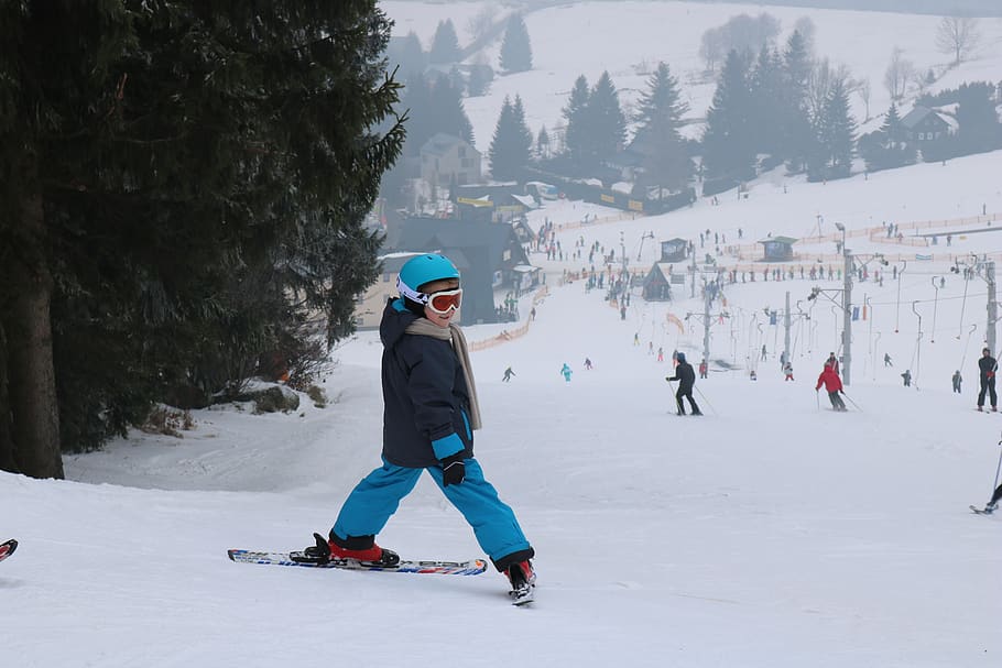 ski holiday, winter, child, snow, cold, family, cute, ski, girl, children