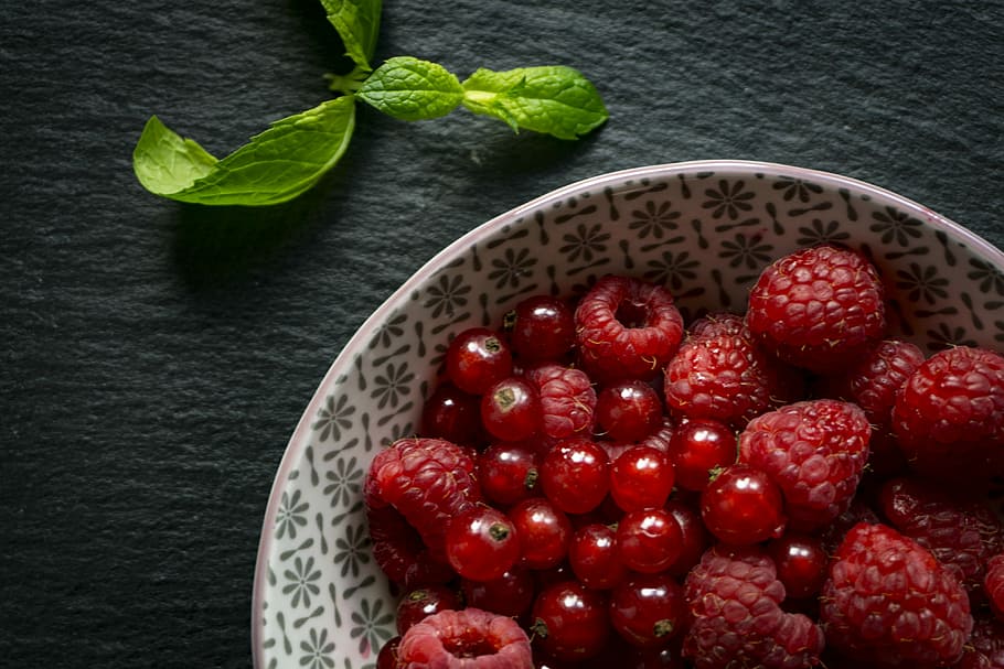 freshly, picked, red, berries, berry, fresh, raspberries, raspberry, red berries, fruit