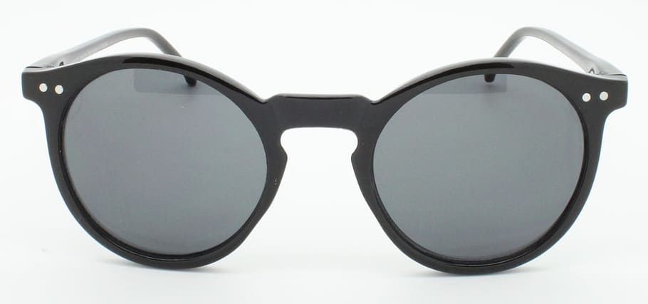 Fashion, Round, Sunglasses, black, eyeglasses, single Object, eyesight, personal Accessory, protection, plastic