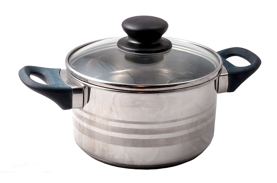 cookware amp kitchen utensils, Pot, Cookware, Amp, Kitchen, Utensils, unclean, stainless steel, glass lid, cook