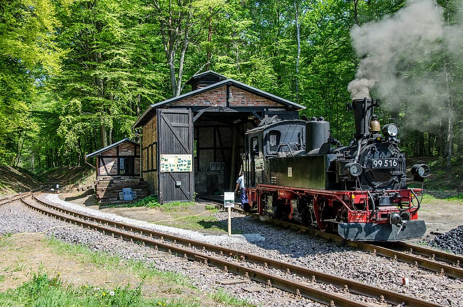 steam locomotive, historically, locomotive, railway, loco, nostalgic, train, steam railway, steam, drive