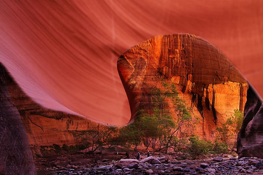 Red Rocks, Zion National Park, zion, the narrows, slot canyon, sandstone, creek, special effects, photo manipulation, photo art