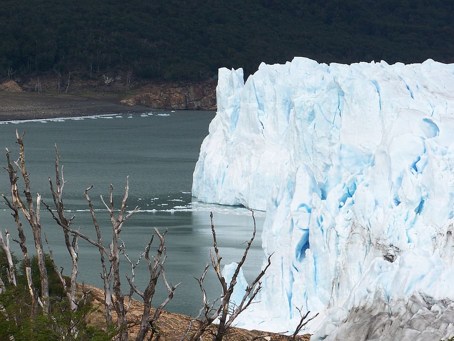 氷河, ペリトモレノ, アルゼンチン, 自然, 氷, 水, 寒さ-温度, 冬, 凍結, 雪