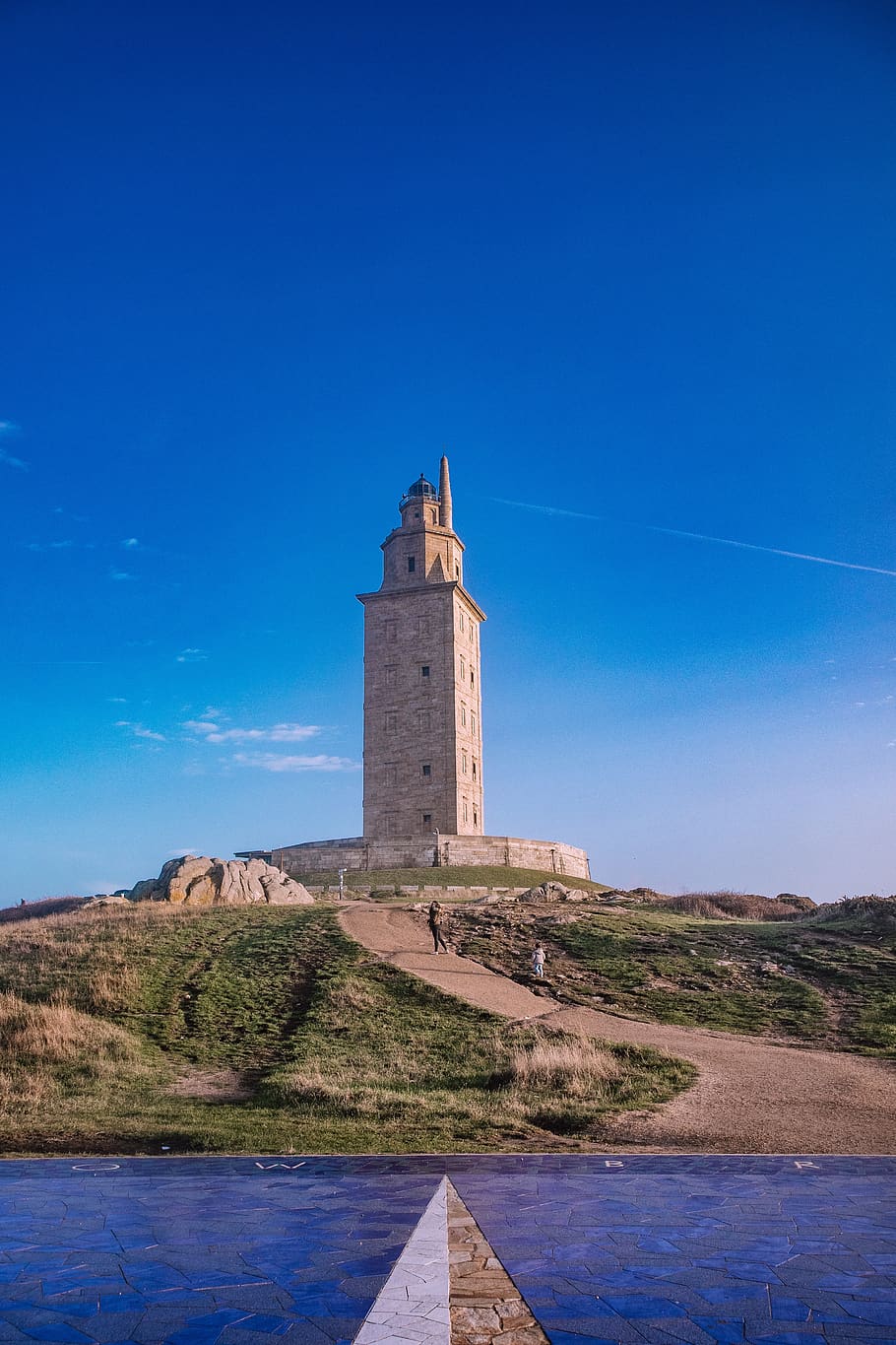 tower of hercules, tower, lighthouse, galicia, spain, history, travel, monument, landscape, old