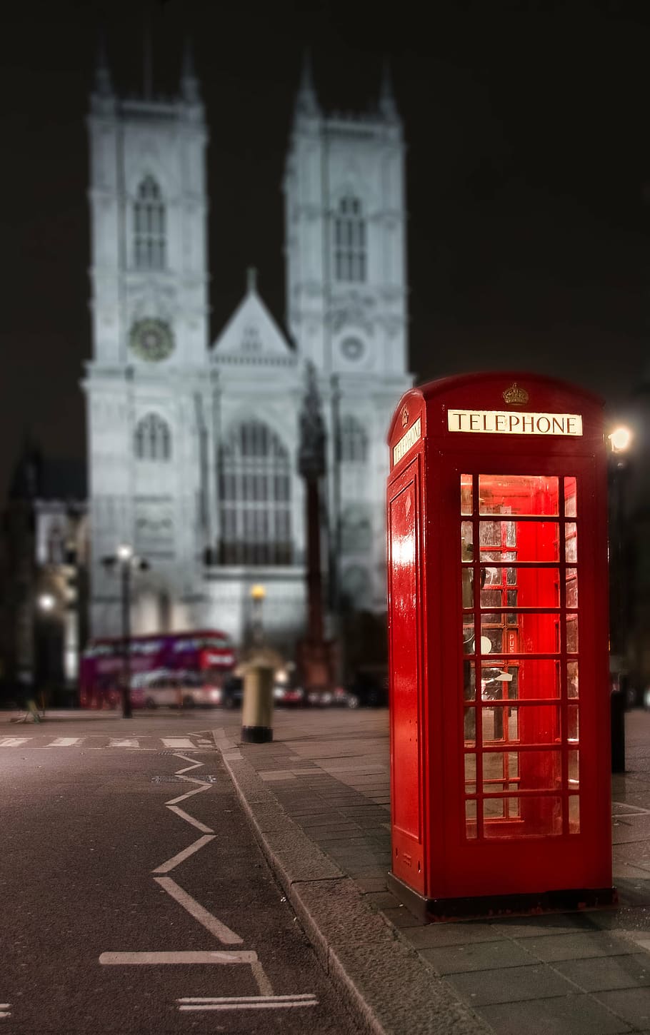 red, phone booth, london, england, telephone, phone, box, city, old, britain