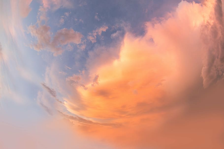 time lapse photography, sky, clouds, pink, photo of the clouds, the cloud, sunset, cloud - sky, nature, cloudscape