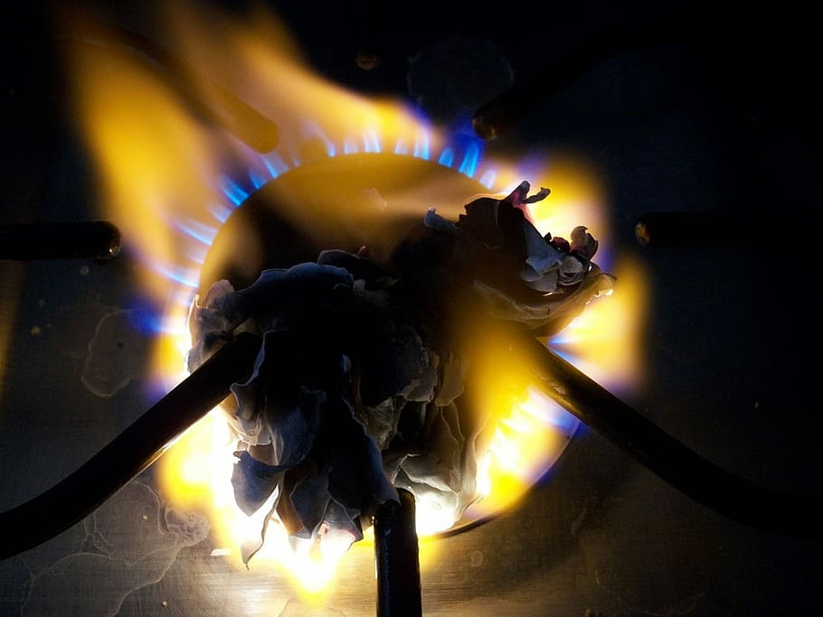 Burner, Fire, Paper, Burnt, Heat, Flame, hot, gas, energy, stove
