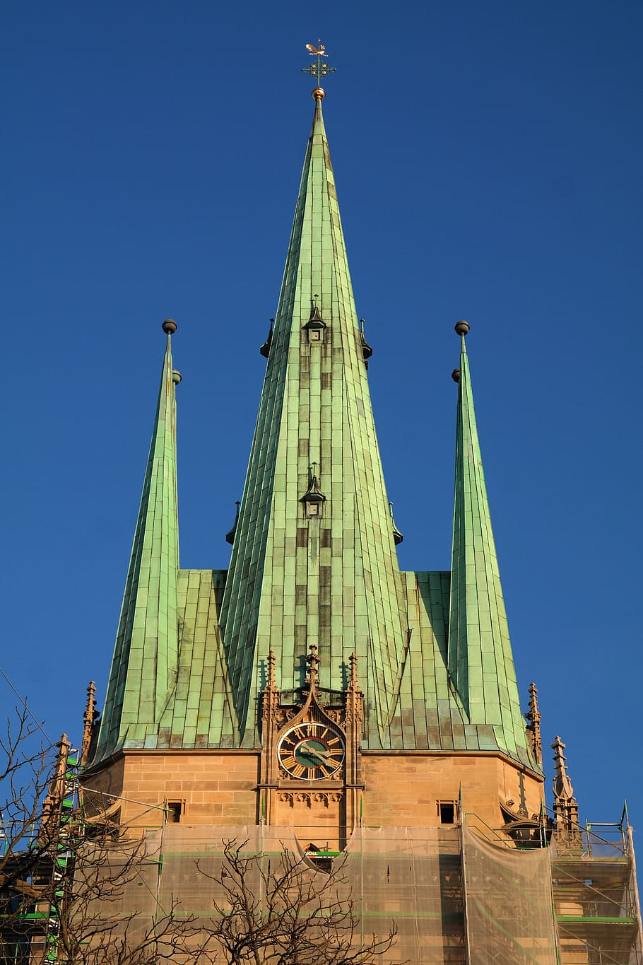 San Jorge, Iglesia, Iglesia de San Jorge, Ulm, edificio, arquitectura, torre, agujas, católica, iglesia de la guarnición católica