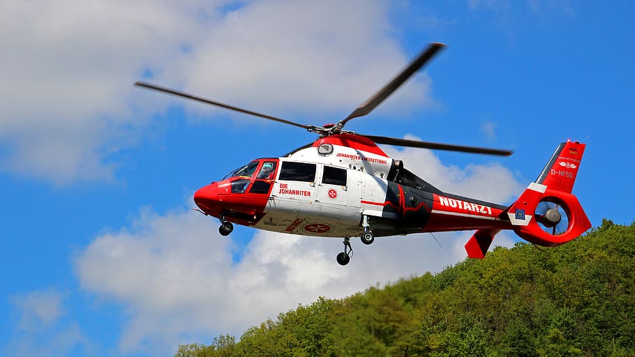 helicopter, rescue helicopter, air rescue, flying, doctor on call, rescue, use, ambulance helicopter, accident rescue, accident