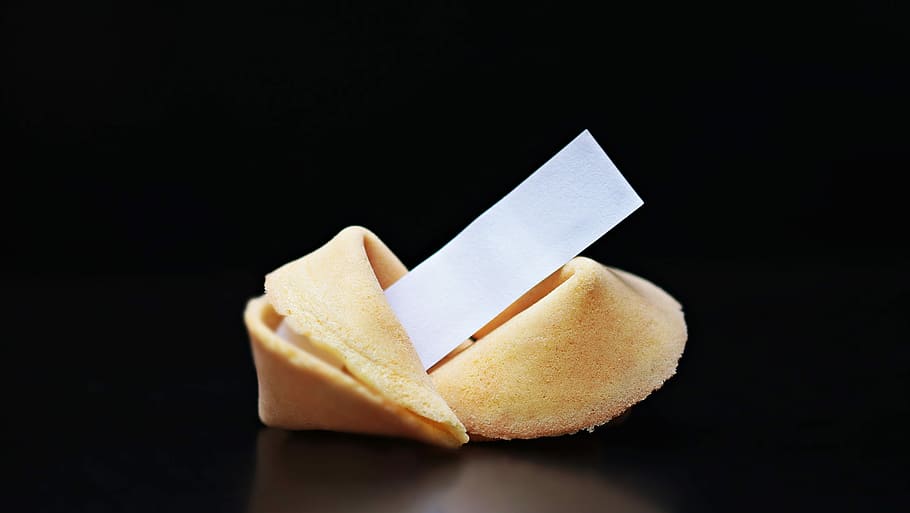fortune cookie, black, background, fortune cookies, sweet pastries, pastries, crispy pastry, chinese, japanese, cookies