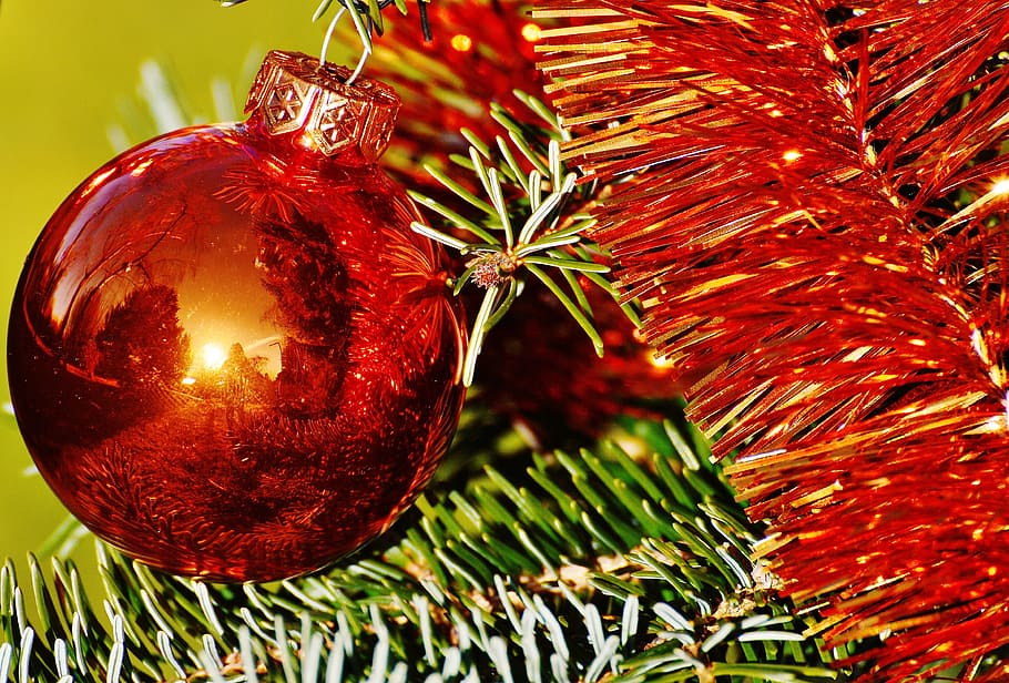 クリスマス, クリスマスボール, ボール, ch​​ristbaumkugeln, デコ, 装飾, 出現, お祝いデコレーション, クリスマスデコレーション, オレンジ