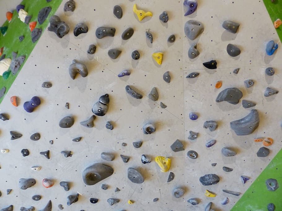 Climbing, Colorful, Color, climbing holds, climbing wall, climbing hall, climb, artificial climbing wall, climbing routes, climber