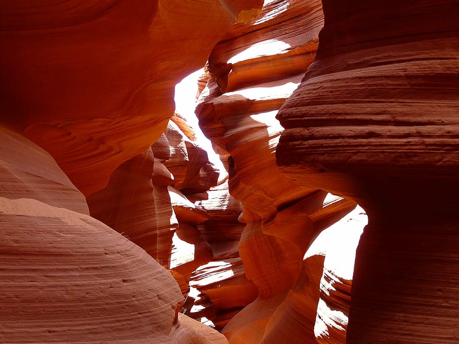 antelope, grand canyon, page, sand stone, gorge, canyon, colorful, color, light, shadow, arizona
