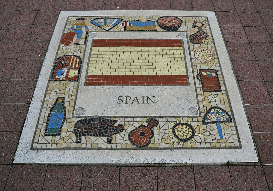 España, Rugby, Equipo, Emblema, Deporte, emblema del equipo, fútbol, ​​masculino, campo, hierba