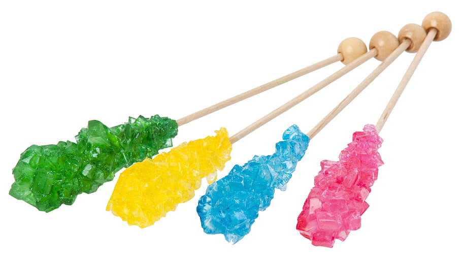 Candy, Sugar, Sweet, Unhealthy, Food, unhealthy, food, diet, delicious, rock candy, sticks