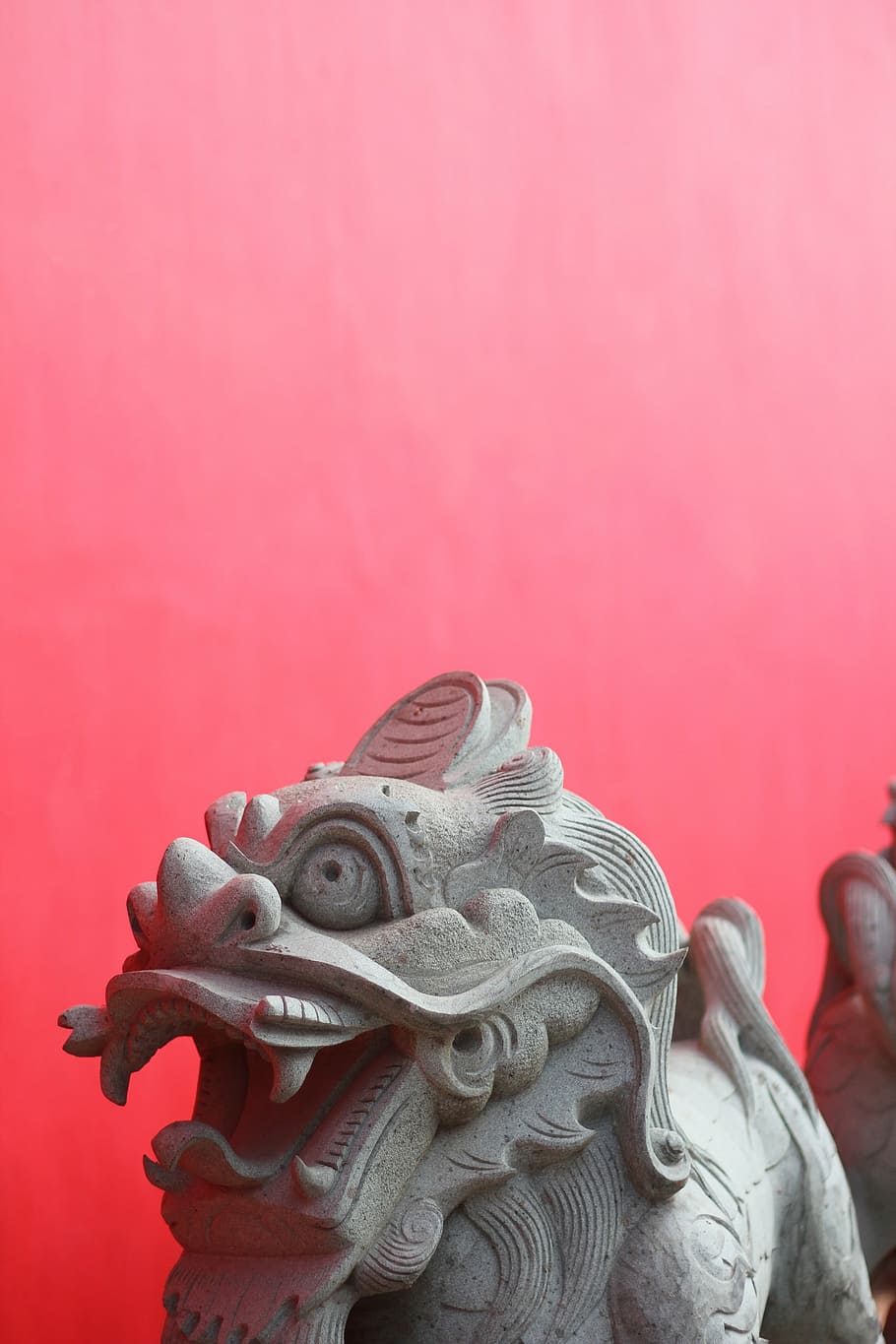 lion, statue, chinese, sculpture, asia, stone, monument, traditional, art and craft, religion