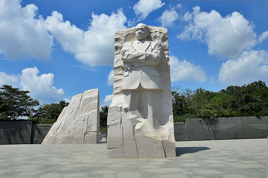 washinton, monument, martin luther king, usa, places of interest, famous Place, statue, architecture, history, sculpture