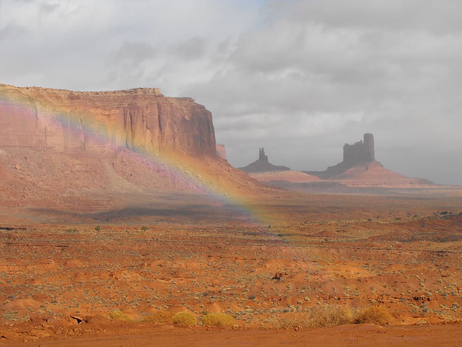 grand canyon, Monument Valley, Rainbow, Plateau, arizona, landscape, wilderness, scenery, natural, wild