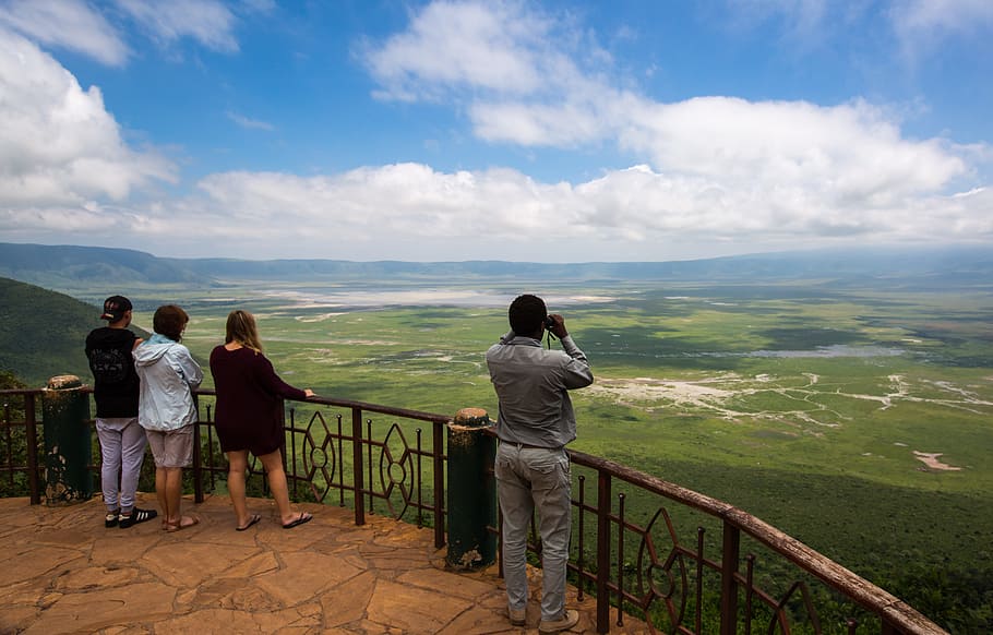 ngorongoro crater, tanzania, africa, nature, crater, park, safari, travel, wild, landscape
