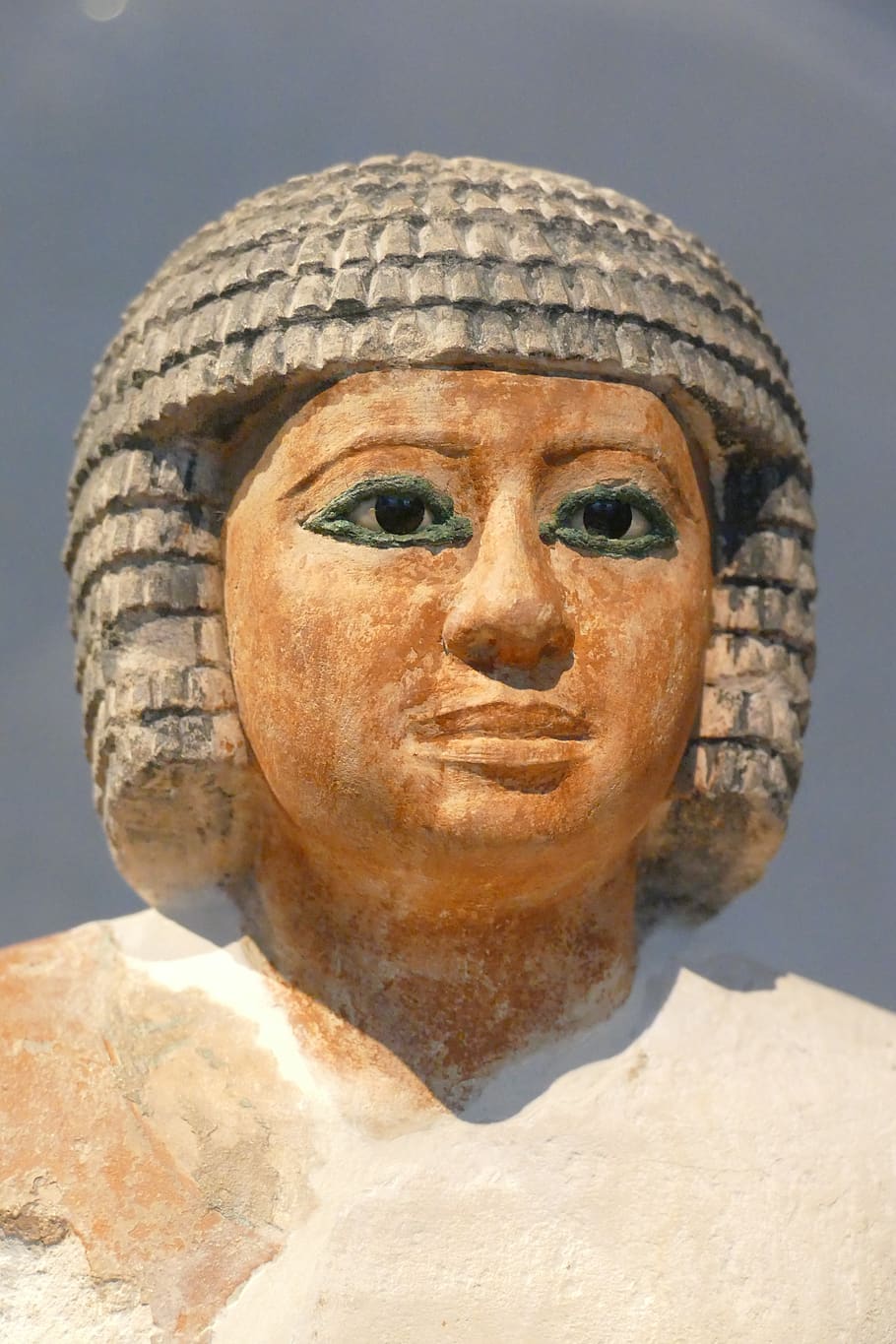escultura, figura, estatua, arte, mujer, piedra, históricamente, figura de piedra, Egipto, egipcio