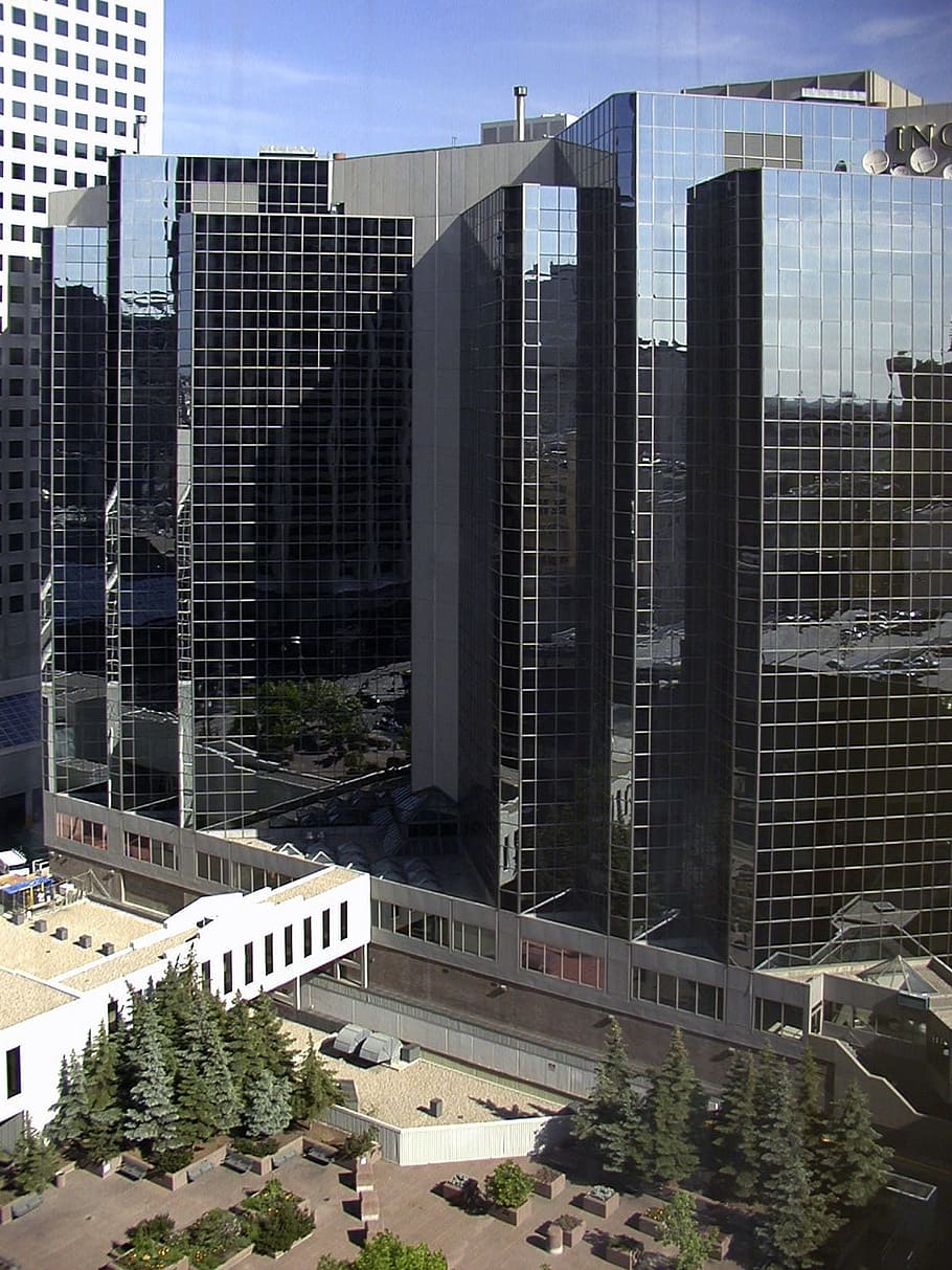 Calgary, centro de la ciudad, edificios, rascacielos, Alberta, Canadá, arquitectura, estructura construida, exterior del edificio, ciudad