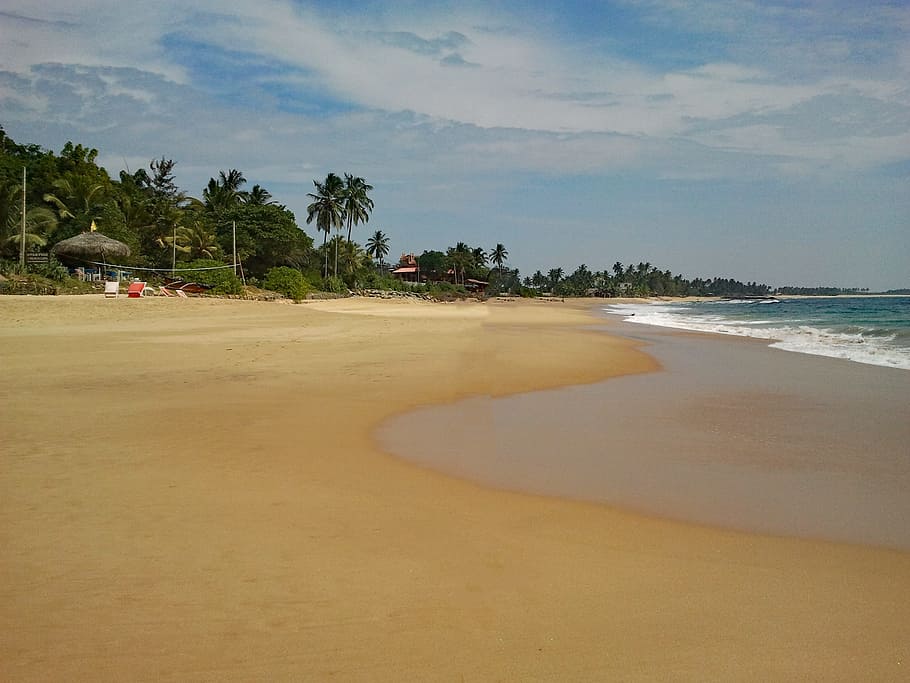 Hikkaduwa, Sri Lanka, arena, aguas cristalinas, agua, vacaciones, costa, mar, asia, isla