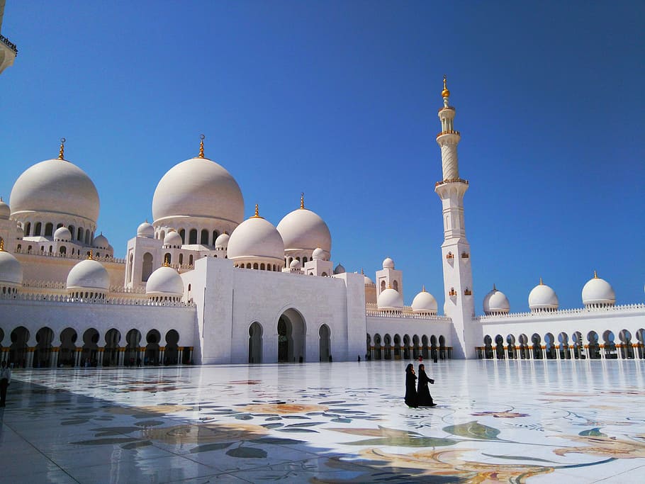 mosque, eua, islam, minaret, religion, architecture, cultures, spirituality, sheikh Zayed Mosque, abu Dhabi