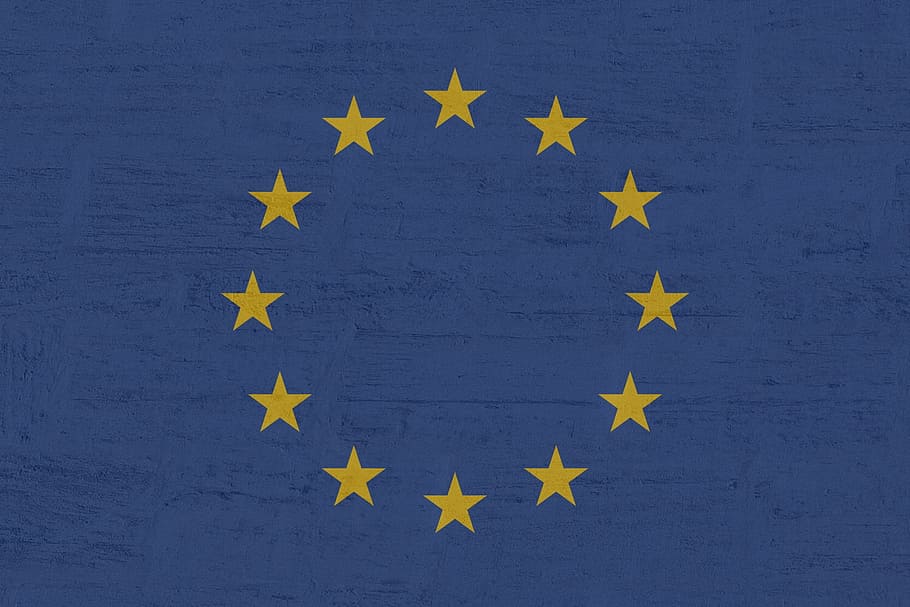 유럽, 깃발, 유럽 연합, 국제, 스타, 푸른, 모양, 별 모양, 아니 사람, 애국심
