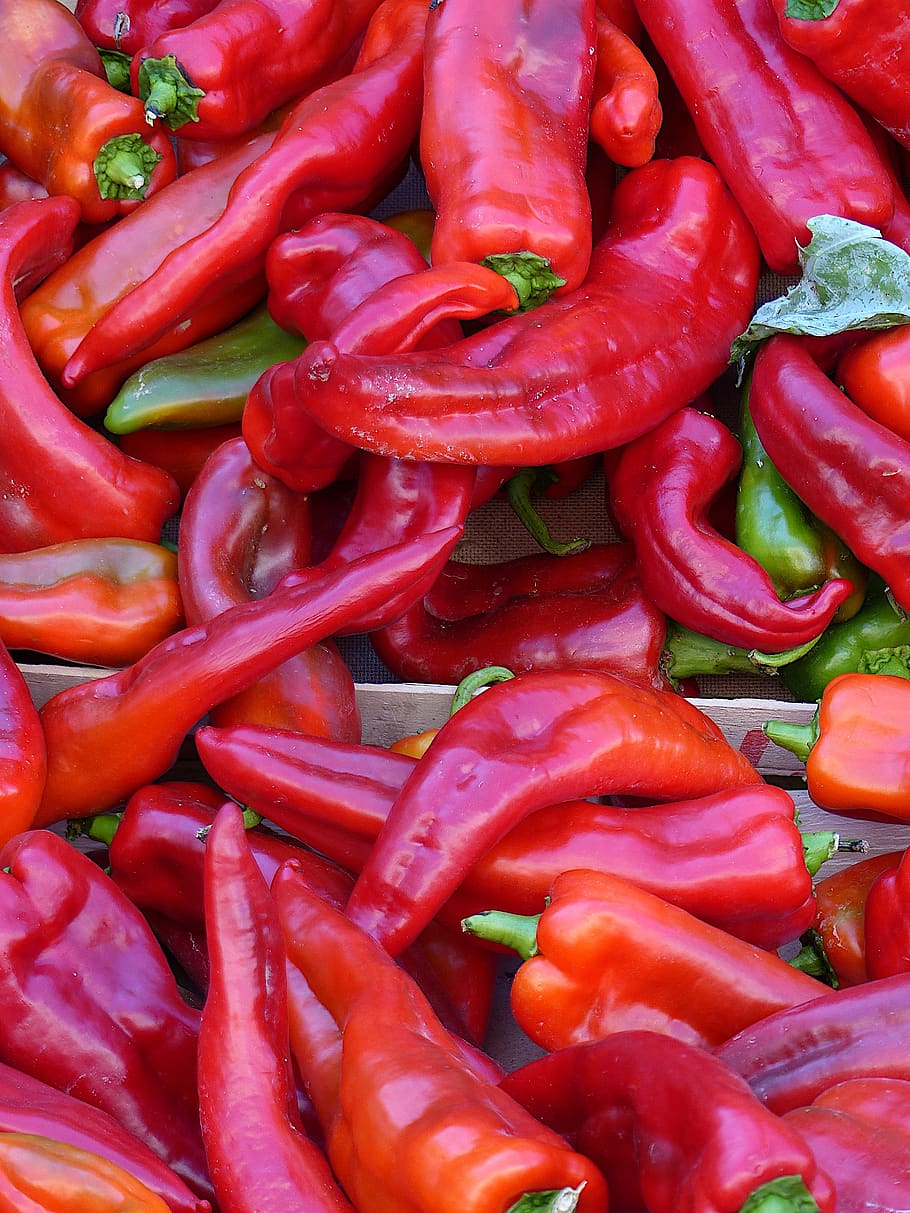 vegetables, peppers, red, kitchen, food, forte, spices, pepper, power, ingredient