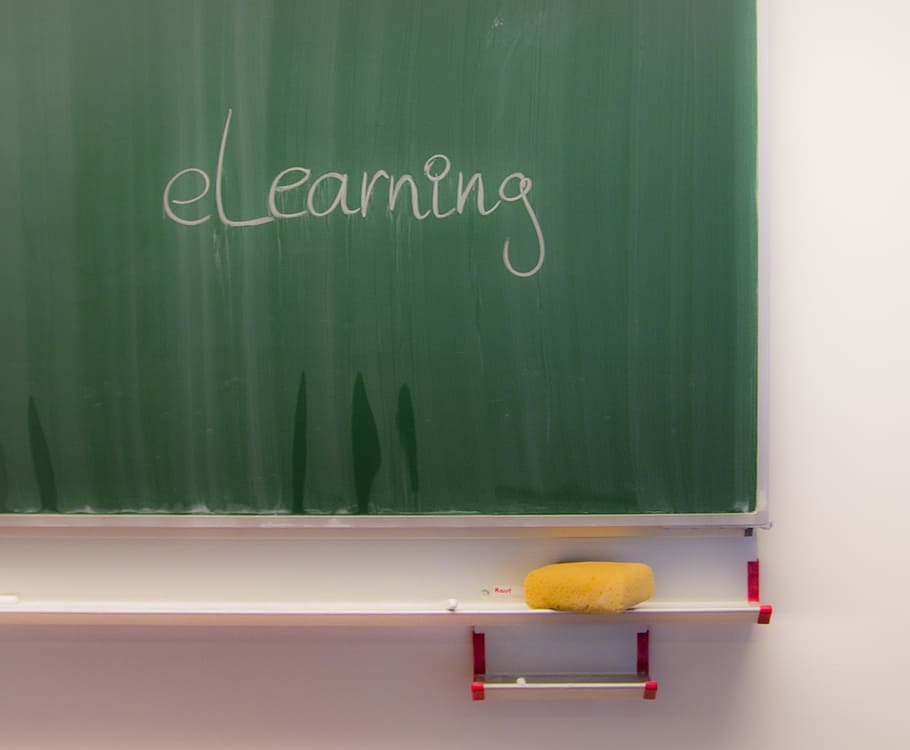 yellow, sponge, shelf, chalkboard, school, learning, board, writing, write, e-learning