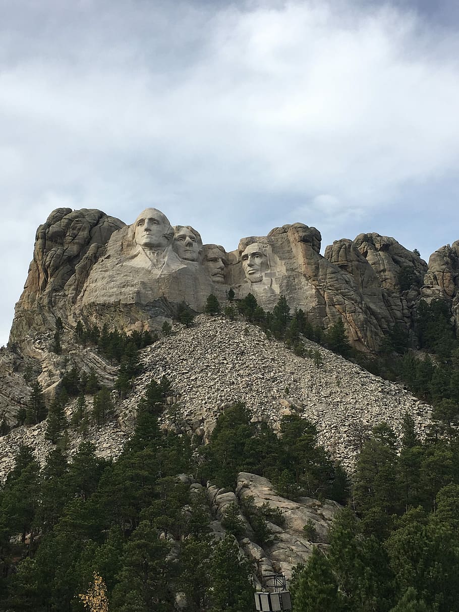 mount, rushmore, black, hills, Mount Rushmore, Black Hills, south dakota, monument, usa, rock