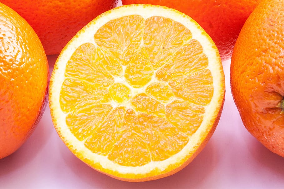 laranjas, laranjas de umbigo, laranja bahia, citrus sinensis, frutas cítricas, frutas, laranja, vitaminas, suculentas, fatiadas