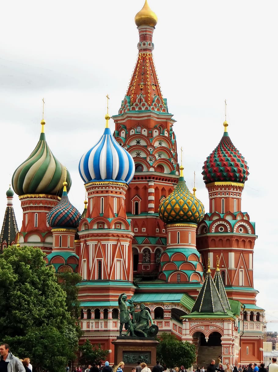 st., basils cathedral, macao, russia, moscow, red square, church, st-basile, saint basil's cathedral, religion