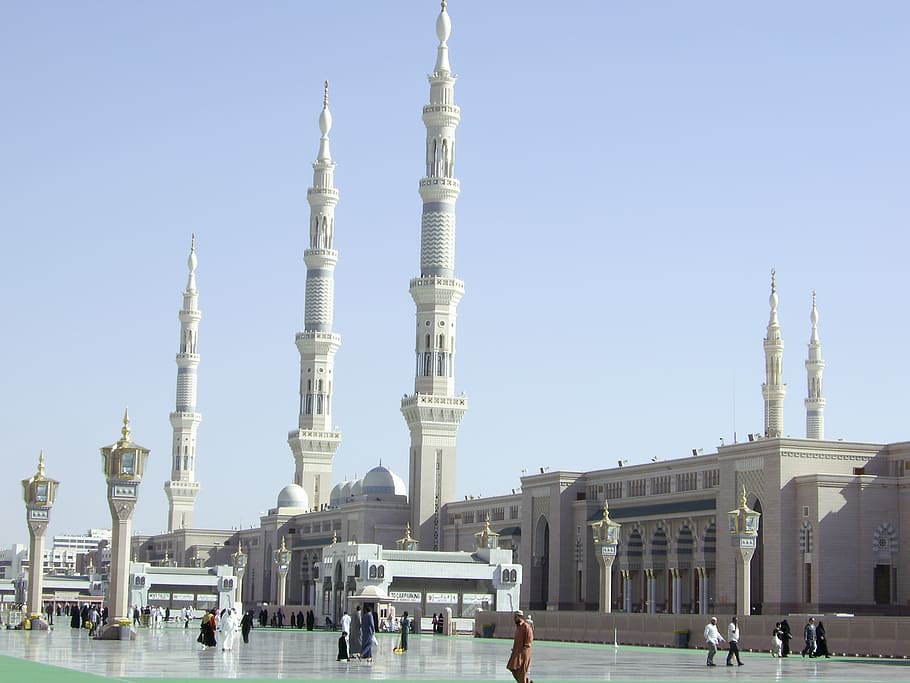 マディーナ, モスク, マスジド, 伝統, 建築, 建造物, 建物の外観, 宗教, 空, 信念