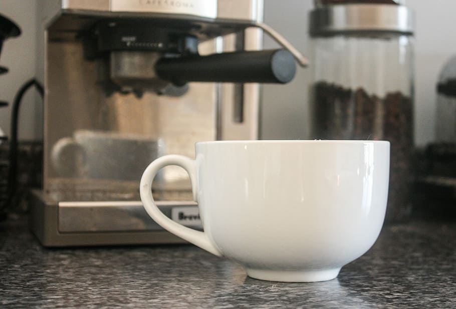 Cup, Coffee, Morning, Espresso, cappuccino, latte, mug, brew, coffee beans, roast
