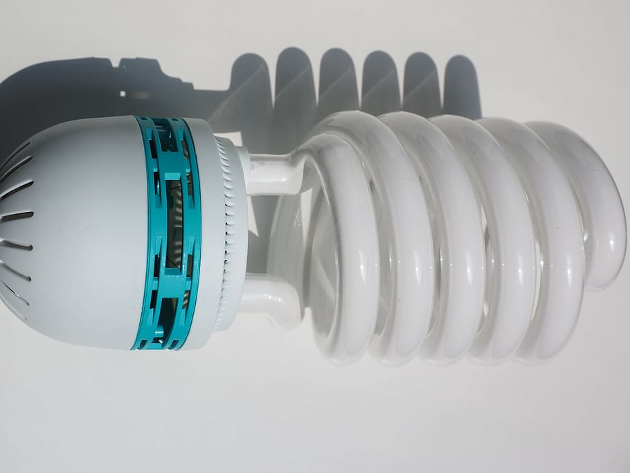 energiesparlampe, lamp, light, lighting medium, lighting, bulbs, energy saving, compact fluorescent lamp, edison screw base, tube