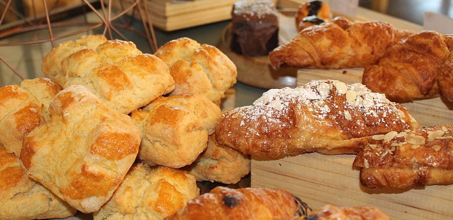 food, pastry, sweet, confectionery, desert, scones, comfort, eat, bakery, morning
