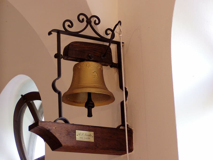 bell, campanella, church, catholic, christianity, clapper, art, tower of the church, temples, electric Lamp