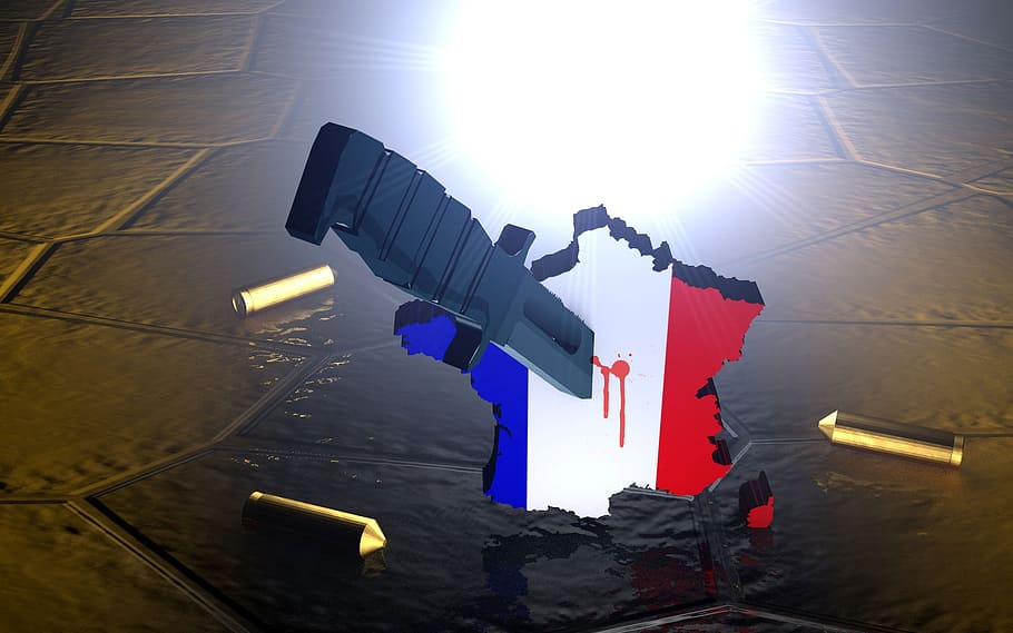 フランス, テロ, テロ攻撃, 悲劇, 停止, 死亡, ショック, 犠牲者, パリ, 空