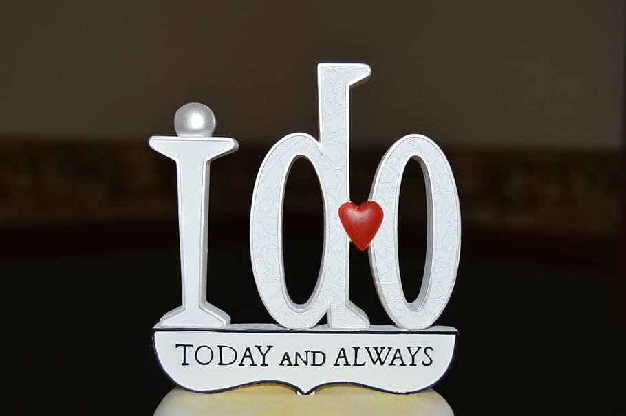 today, always, decor, i do, today and always, wedding, cake topper, text, communication, western script