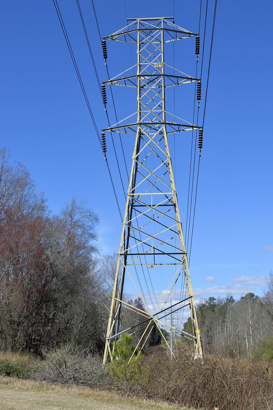 pylon, electricity, power, energy, electric, industry, technology, tower, voltage, sky